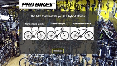  ProBike desktop web app